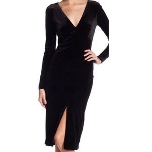 Black Velvet Dress